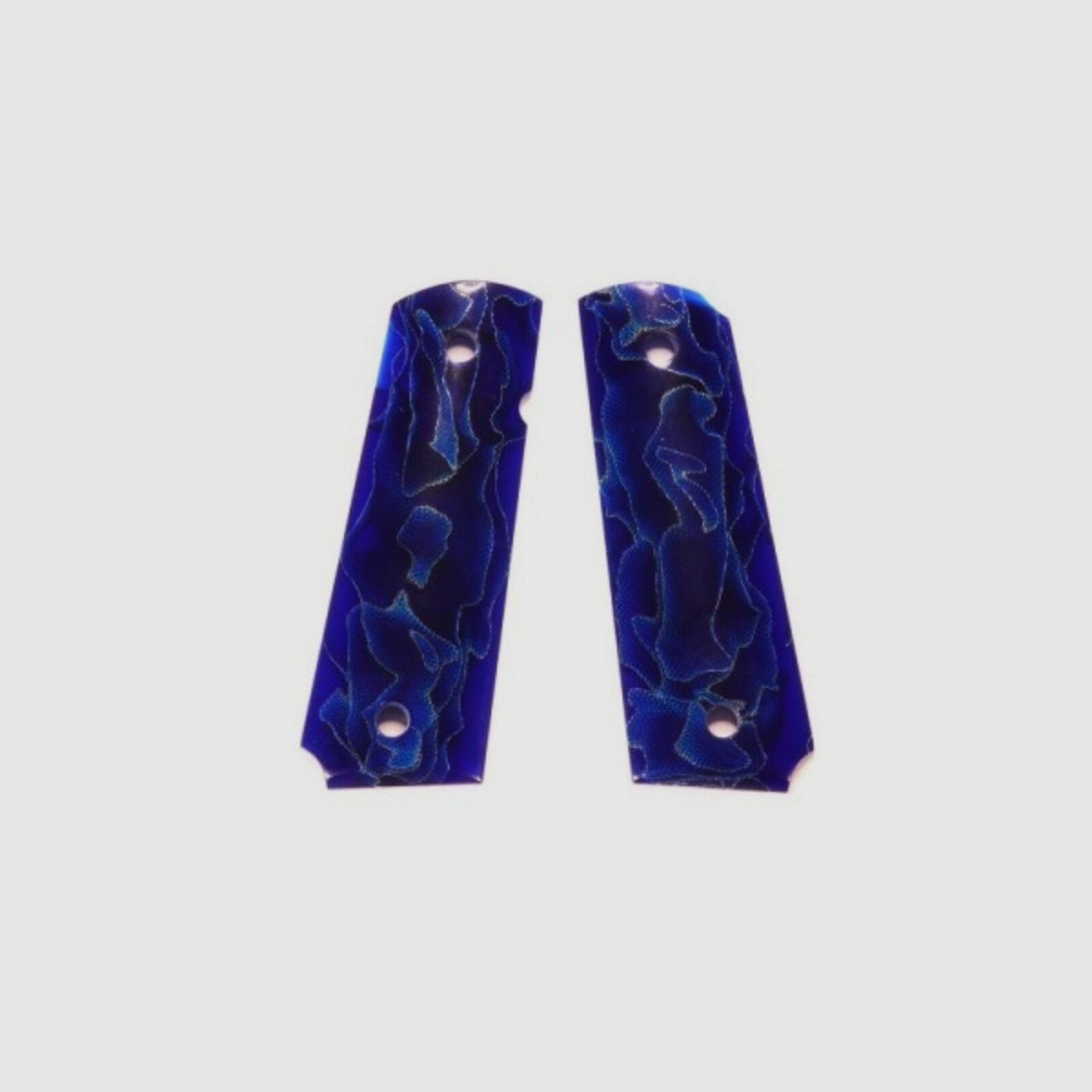 Pachmayr Griff Custom Alume blau Colt 1911