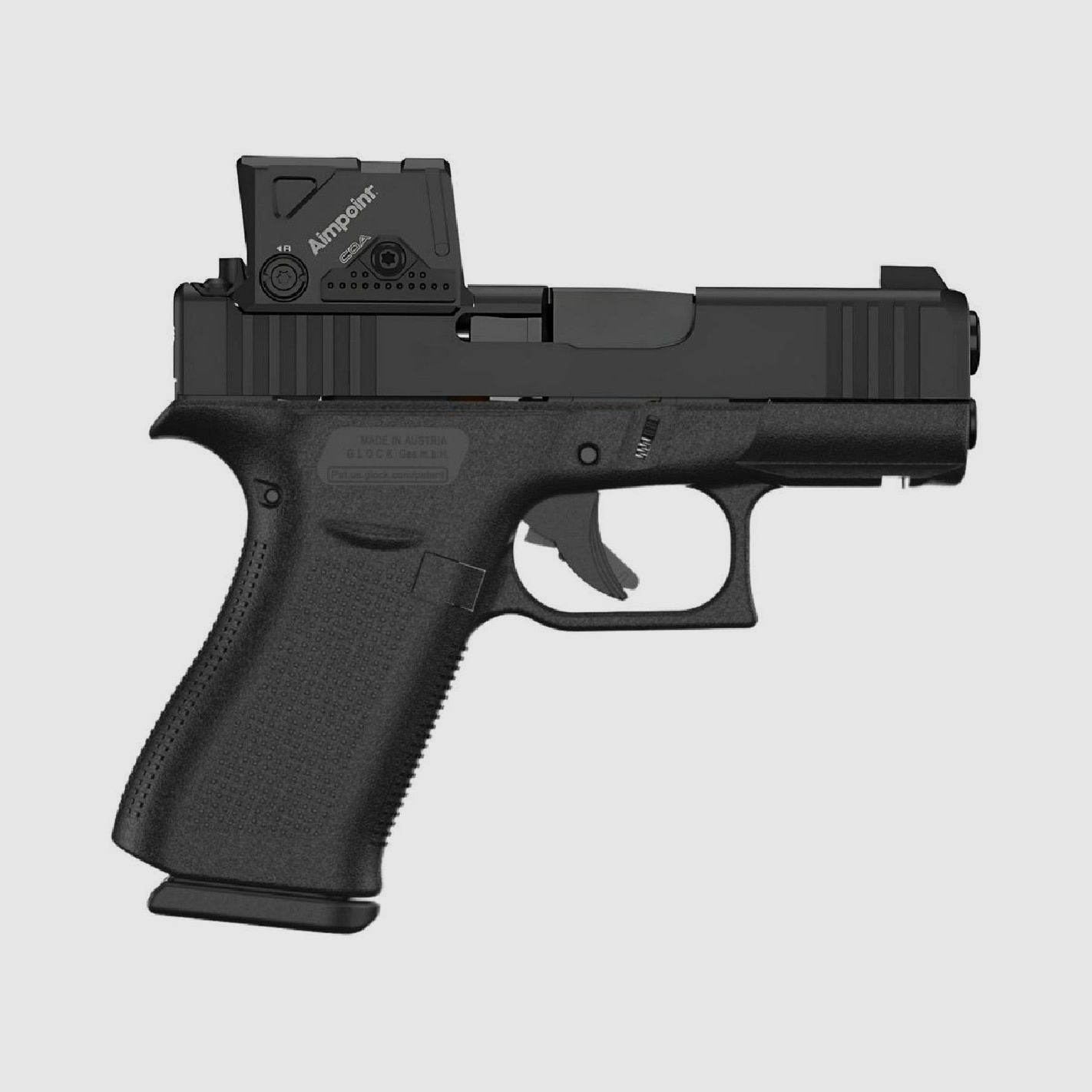 Pistola Glock 43x A-CUT Aimpoint COA, immagine 2 di 6
