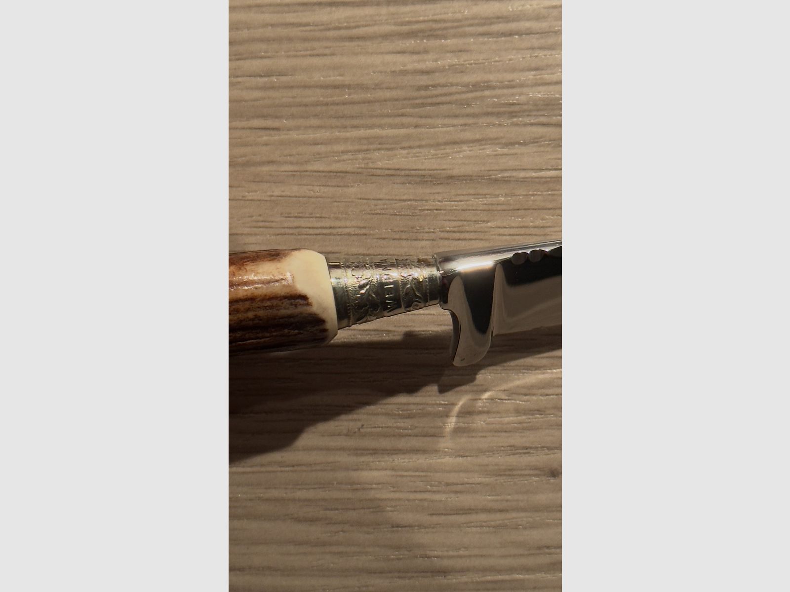 Jagdmesser Rehwappen Original Linder Messer aus Solingen