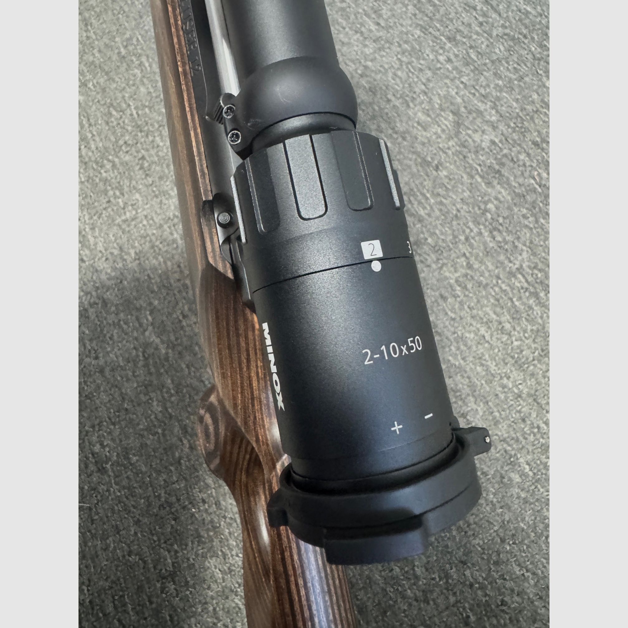 Mauser 12 MAX, .308,  M15x1, LL 51cm, Minox Allrounder 2-10x50, Bild 6 von 7