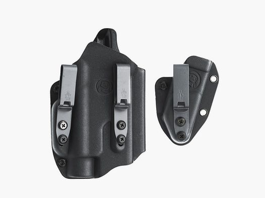 Capybura - Kabura AIWB FRONTIER WML Set do pistoletu Glock - TLR-1 - Czarna - Prawa