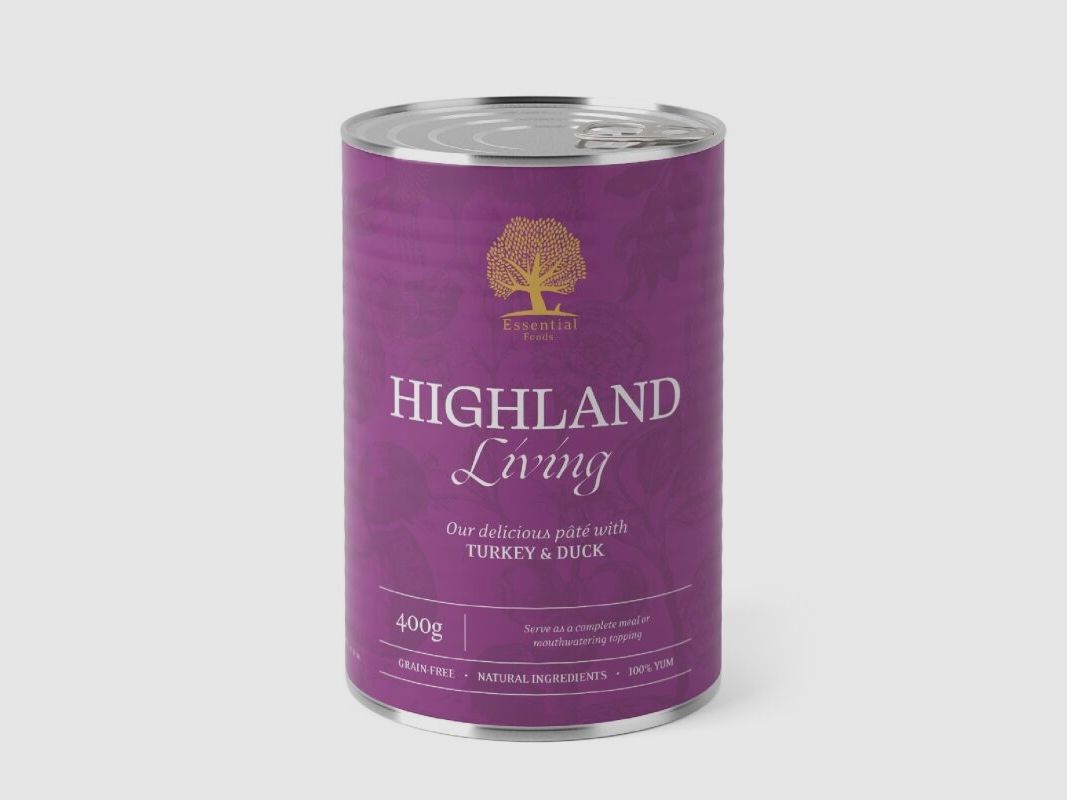 Essential Foods Nassfutter Essential Highland Living Pate 400 g