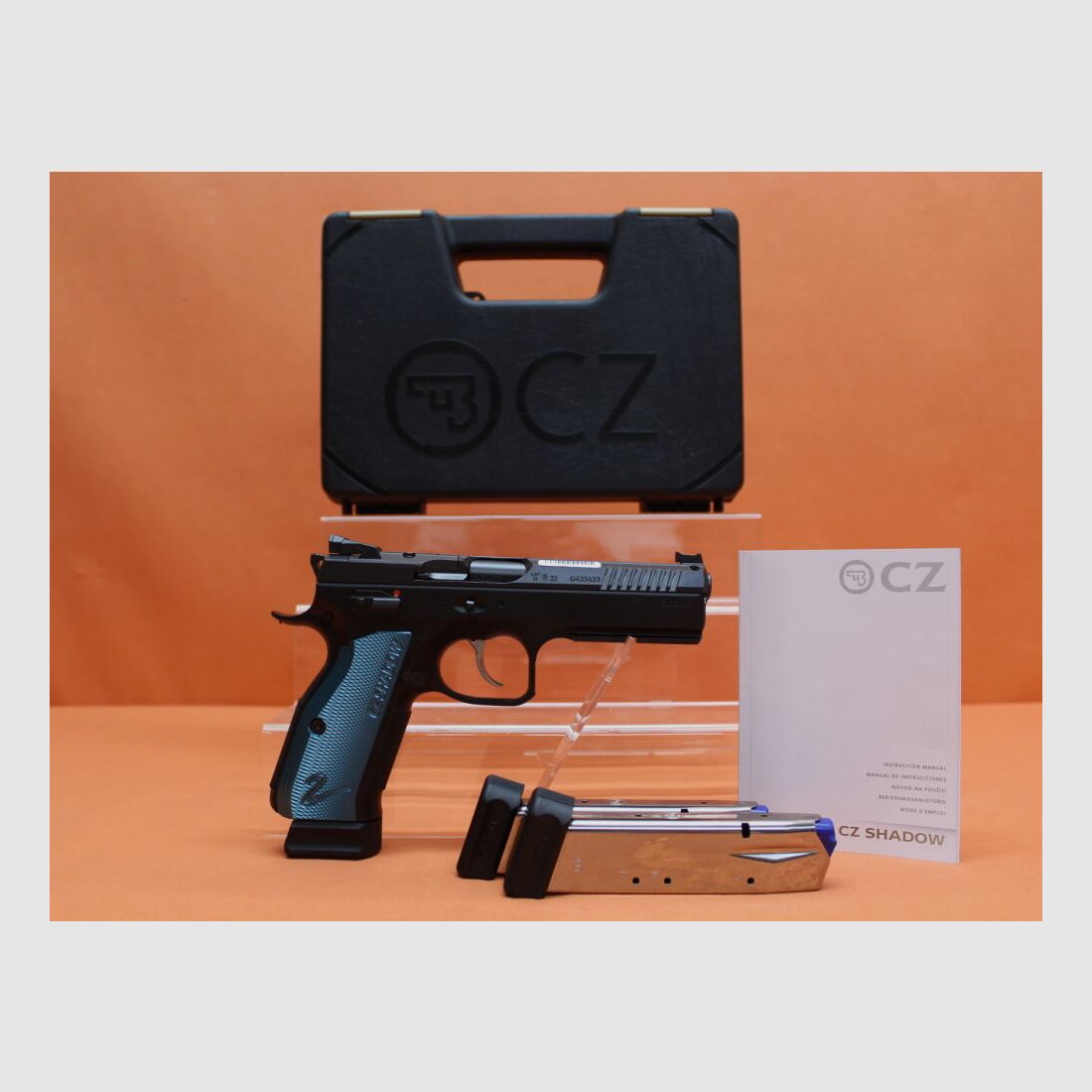 CZUB Ha.Pistole 9mmLuger CZUB SHADOW2 OR Optics Ready 119mm Lauf/ für Red Dot Sight (9mmPara/9x19) CZ75