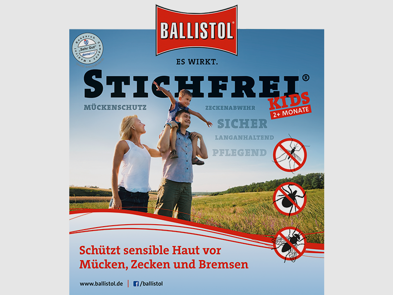 BALLISTOL Stichfrei Kids Lotion, Tube 125 ml, image 2 of 2