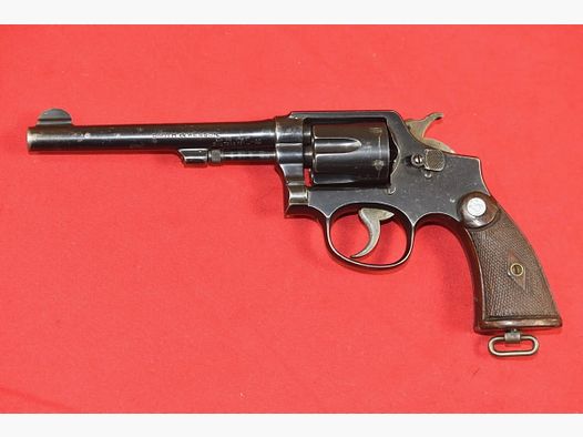 #7666 REWOLWER SMITH & WESSON, MILITARY & POLICE, 1905, Kal.38S&W
