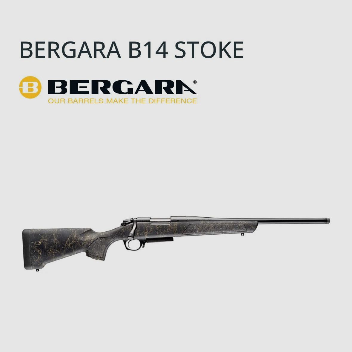 Bergara B14 Stoke 300 BLK AAC Blackout