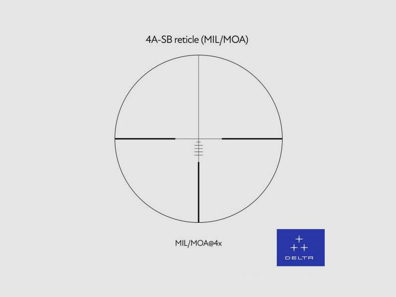 Delta Optical Titanium HD 4-24×50 4A SB MIL