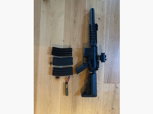 E&C AEG MIT METALLGEARBOX & BURST MODUS < 0,5 J.