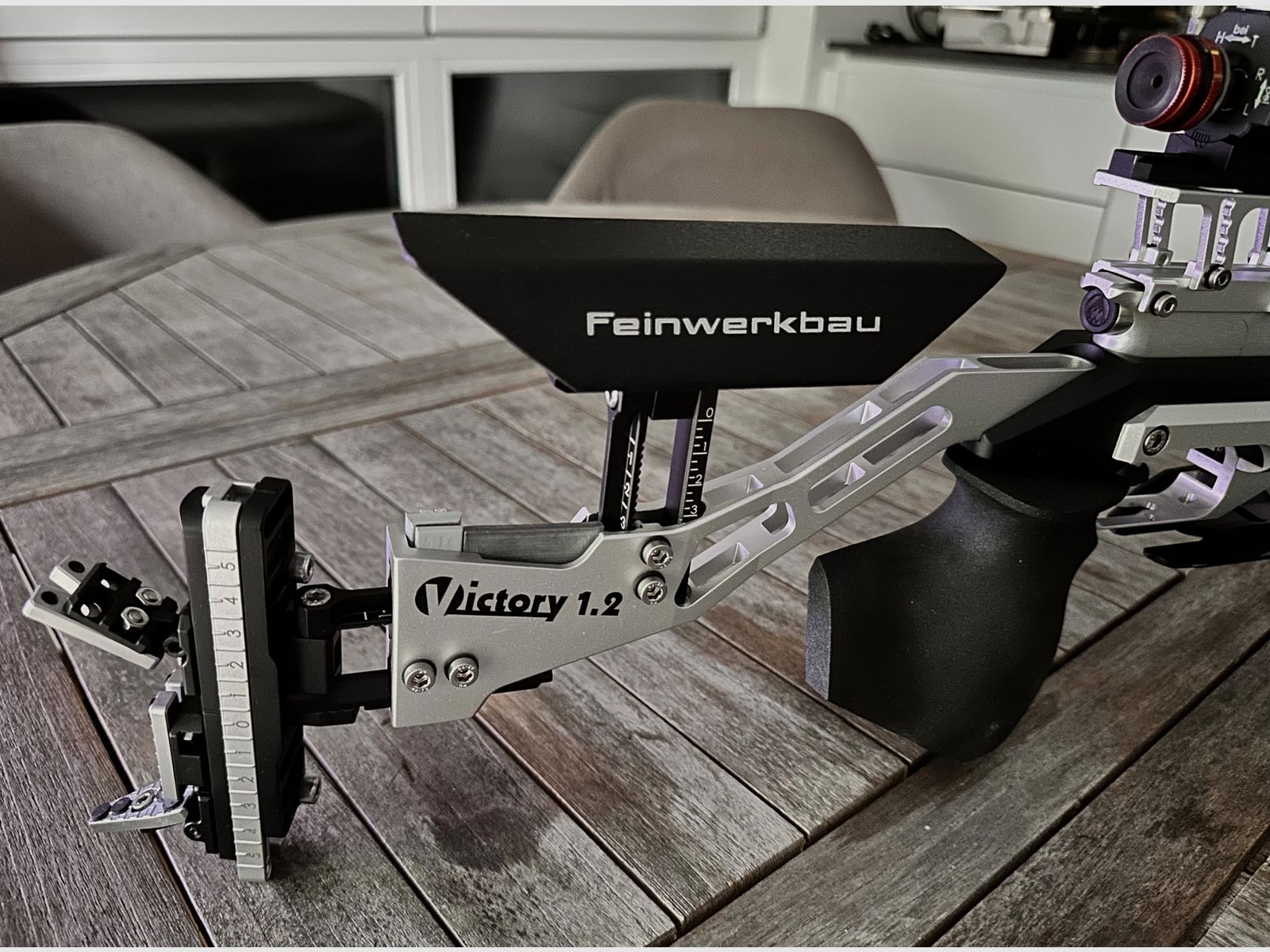 Feinwerkbau LG 800 Alu Victory 1.2 rechts, TOP-Zustand - komplett überholt, Bild 3 von 14