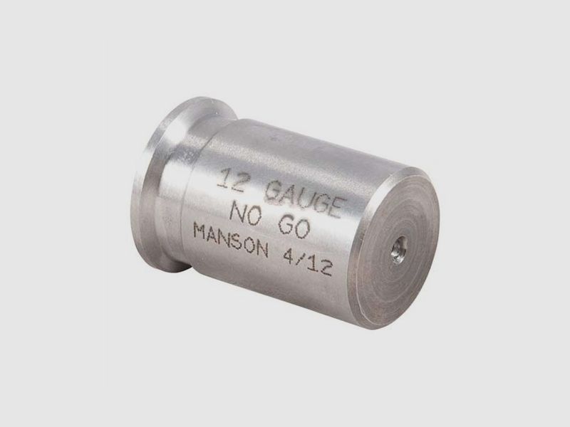 MANSON PRECISION Galga de headspace NO GO para 12 GA, acero, imagen 4 de 5