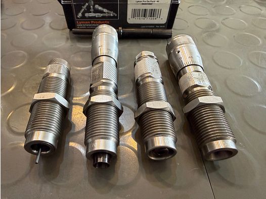 Conjunto de matrizes Lyman Pro Die Pack 40 S&W