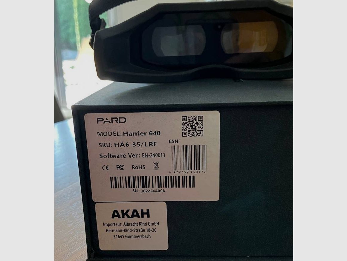 Pard Harrier 640 LRF, Neu