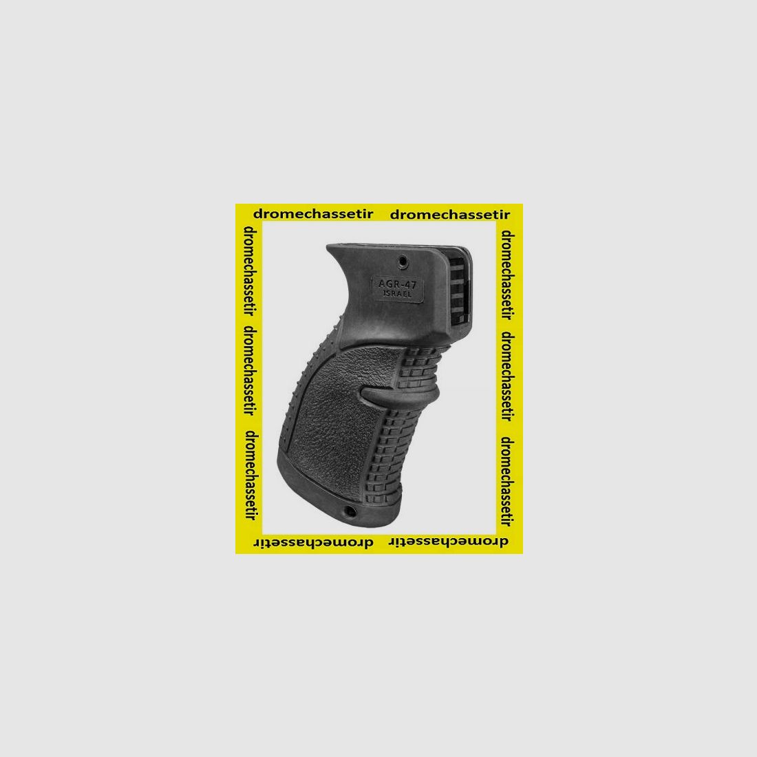 Gummierter Pistolengriff Fab Defense, für AK47 und AK 74, Schwarz