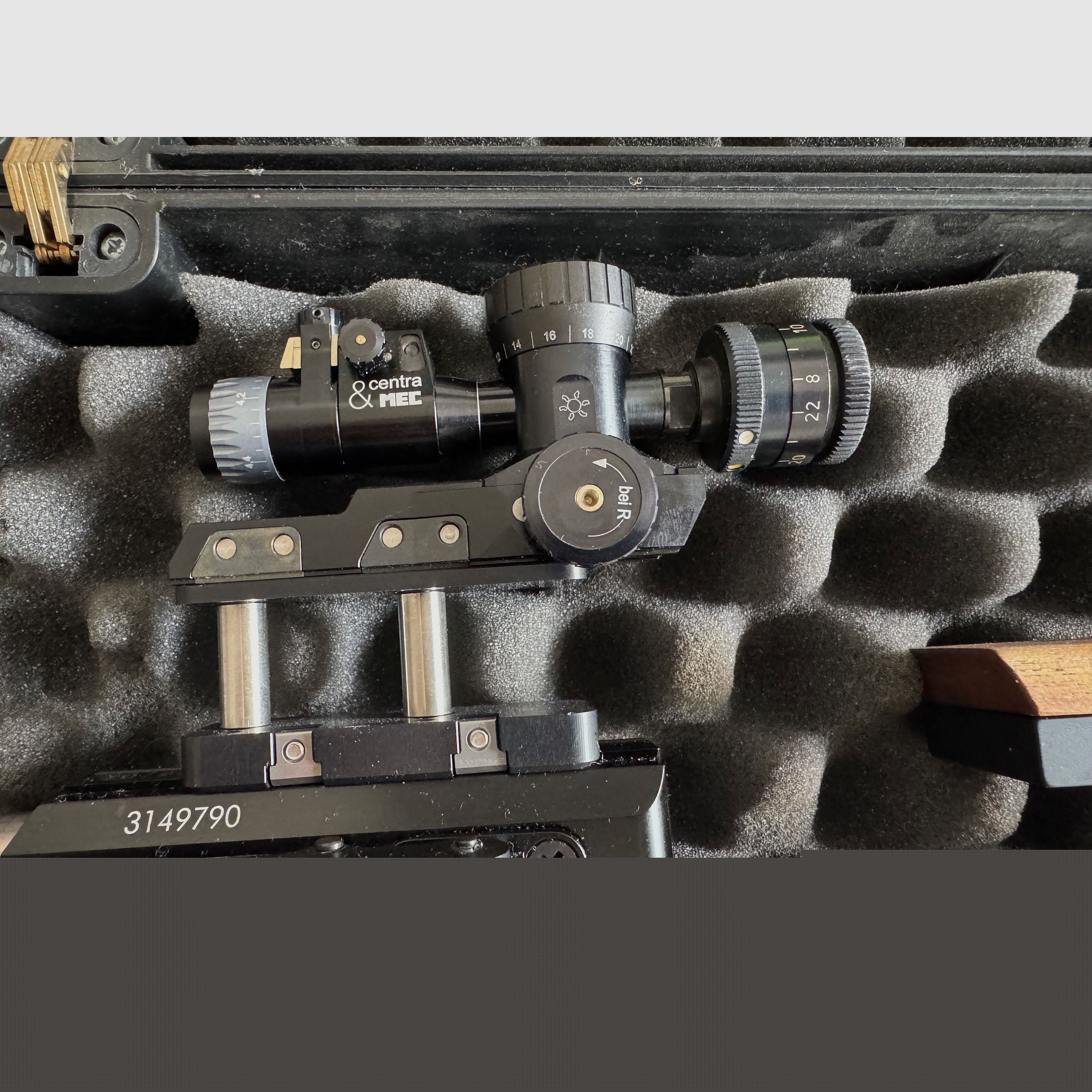 Anschütz 9015  One Matchgewehr mit viel MEC Zubehör