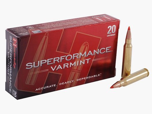 Hornady Superformance Varmint .223 Rem. 53GR V-Max 20 cartucce
