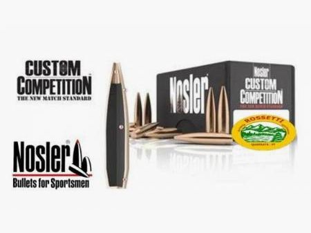 NOSLER palle CUSTOM COMPETITION cal.308 - 155gr. HPBT conf.250pz. 53169