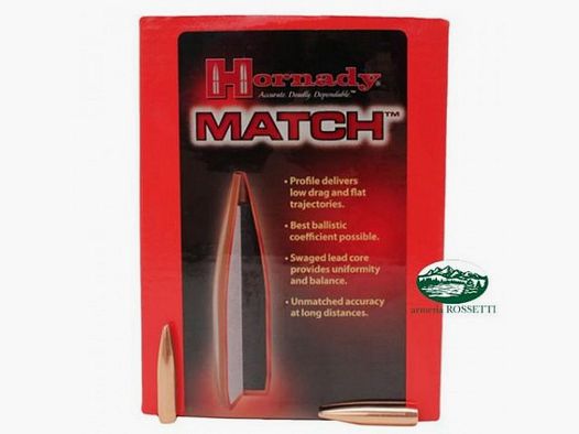 HORNADY projectiles MATCH cal.308 - 168gr - 30501