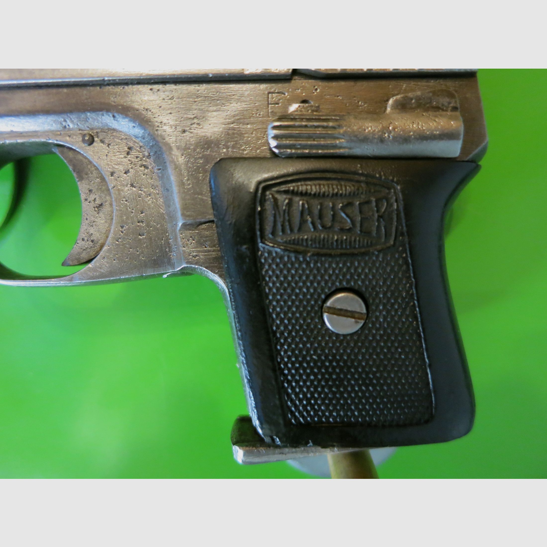 Mauser WTP 1 (Variante 3), Kaliber 6,35 mm, MAUSER-WERKE A.-G. OBERNDORF A .N. WTP – 6,35 – DRPuAP     #79-