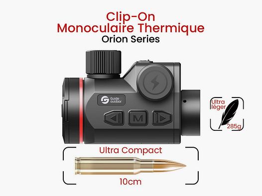 CLIP-ON THERMAL GUIDE SENSMART 640×512 15mk 35mm APEX ORION O635CS