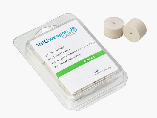 VFG 332048 cal. 12 mm limpiador de escopetas Comfort 25 piezas