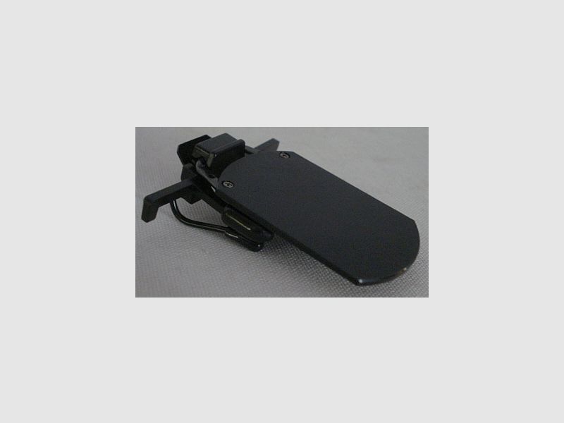 Cover lens for shooting glasses - black, ISSF rule