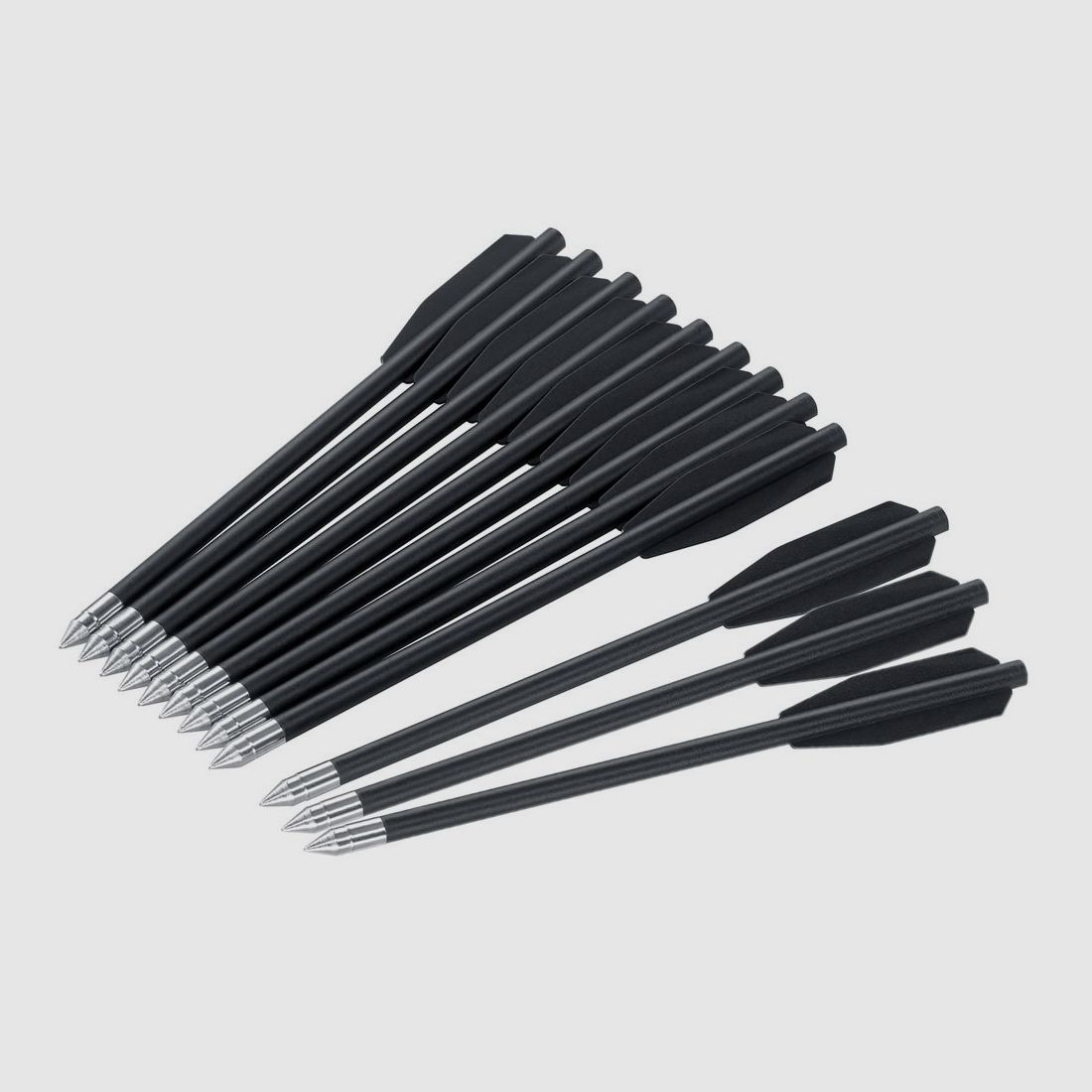 Arco a pistola Armbrustpistola Man Kung Cobra 80 lbs nero 3 frecce 6,5 pollici è già assemblato