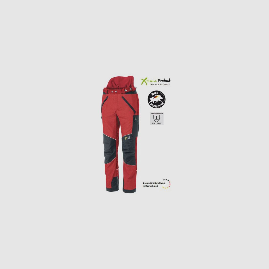 PSS X-treme Protect Sauenschutzhose Rot 25