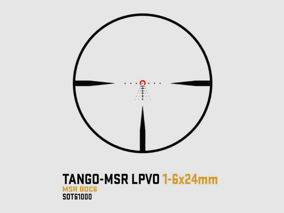 Sig Sauer Tango MSR 1-6×24 – BDC6 FFP – schwarz, Bild 2 von 5