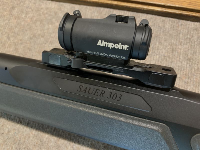 Sauer 303 Kal 8x57 IS mit Aimpoint H2 Neuwertig