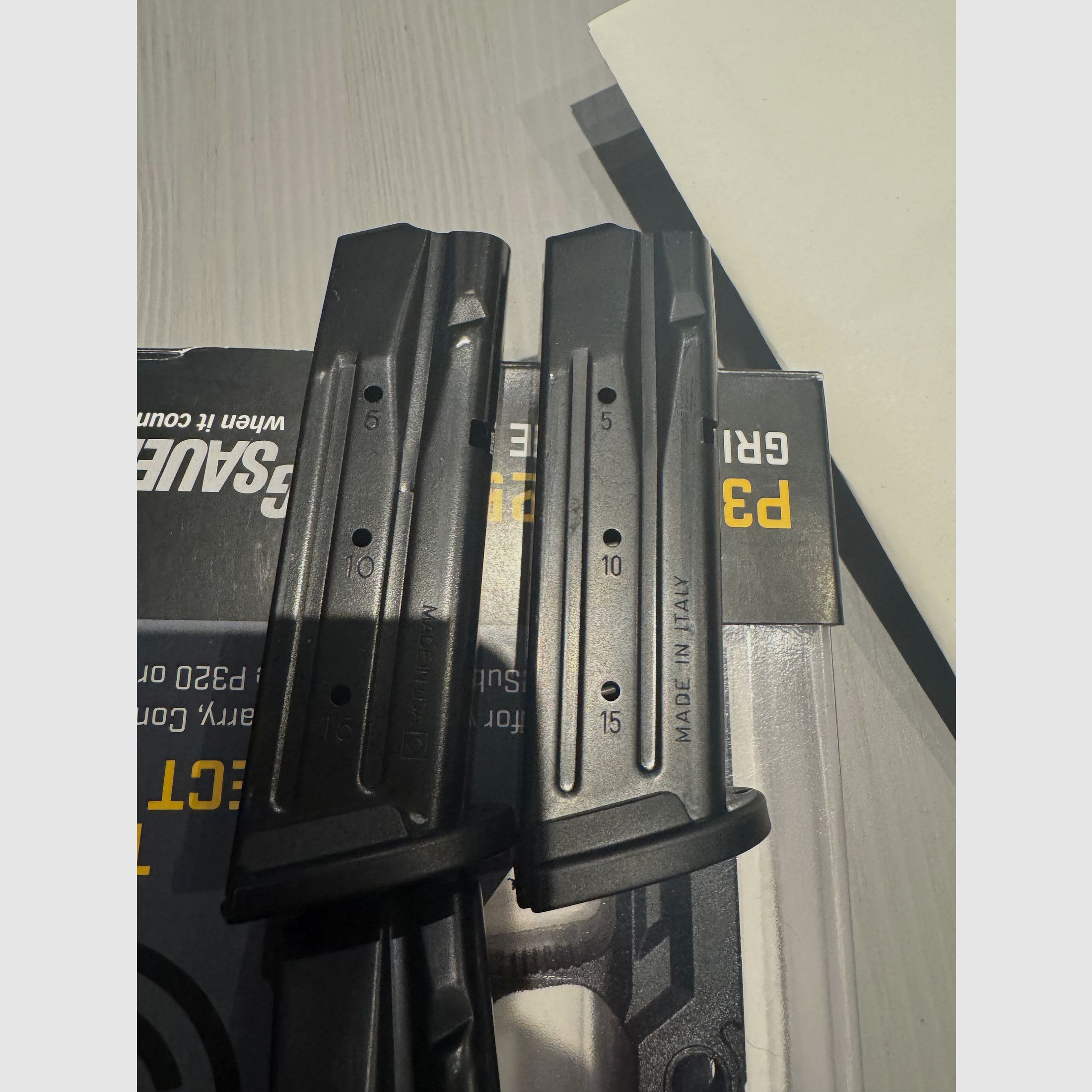 2x p320 Compact Magazin 