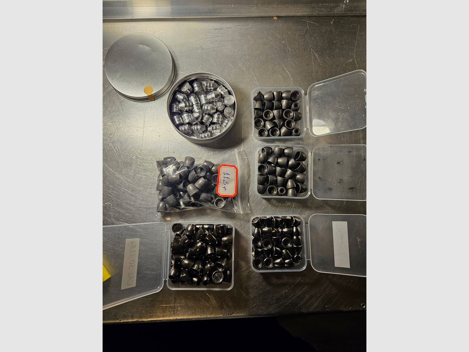 190 pcs. Aea Megalodon Slugs cal.50, various sizes