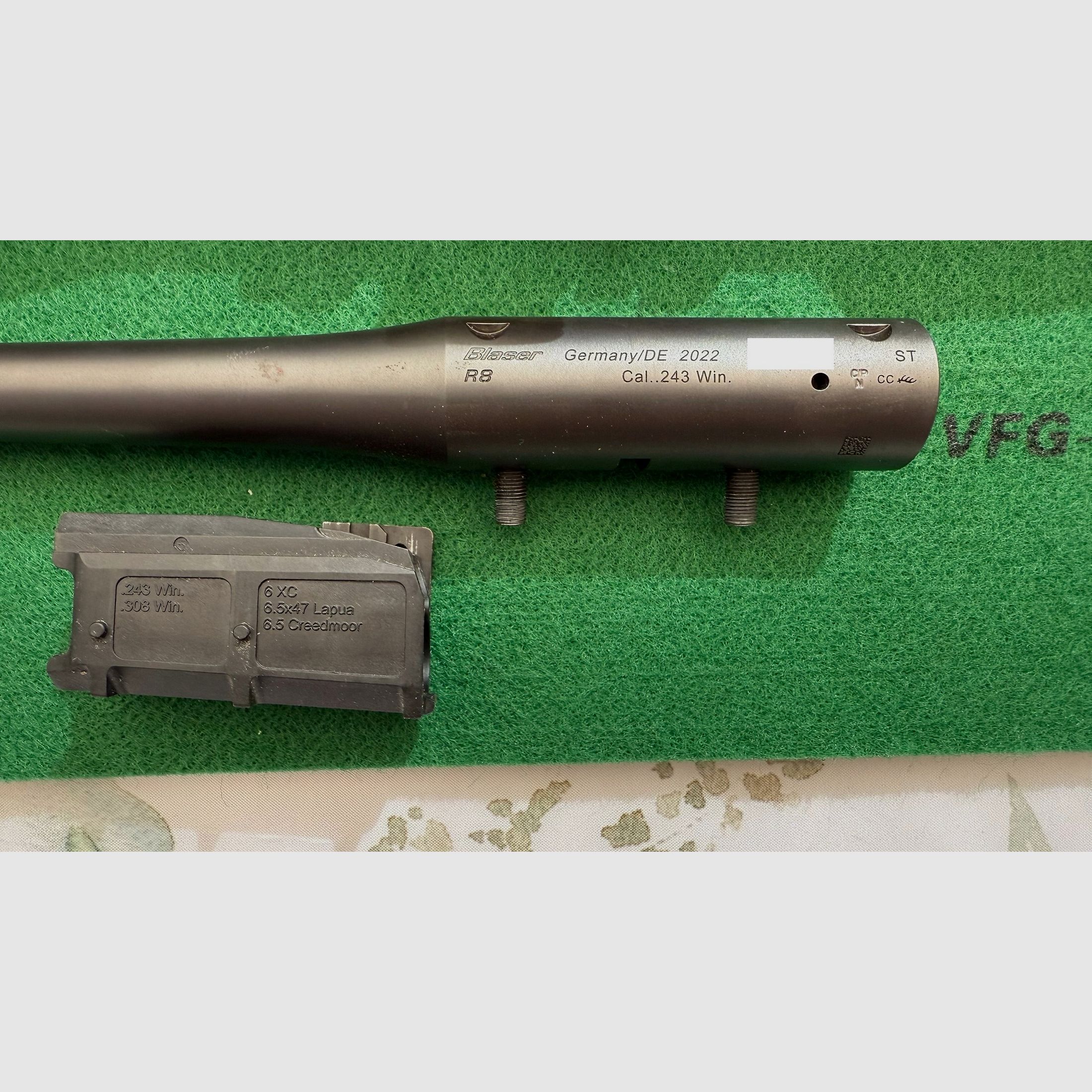 Blaser R8 Wechsellauf .243 Win mit Hausken 184 XTRM MK2 und Zeiss 6-24x56 FL