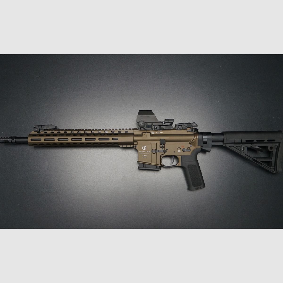 Schmeisser AR15 M4FL Bronze mit Falke LE, Bild 7 von 8