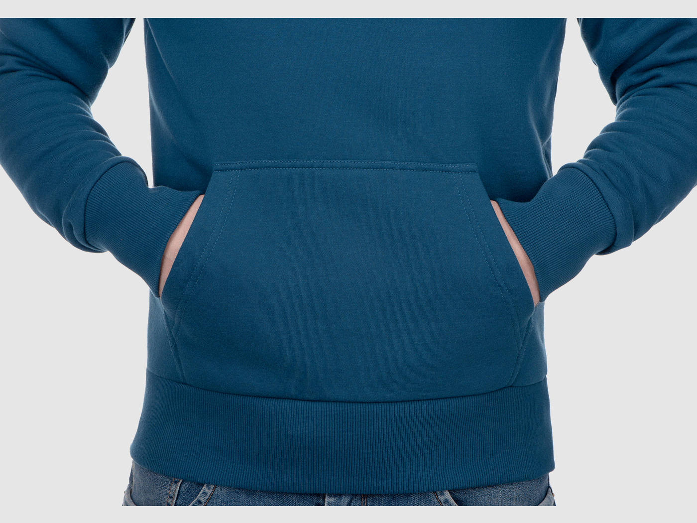 OUTRIDER TACTICAL LOGO HOODIE BLAU