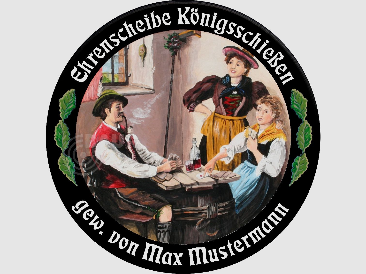 Schützenscheibe ECO-LINE Motiv 028, billede 2 af 6