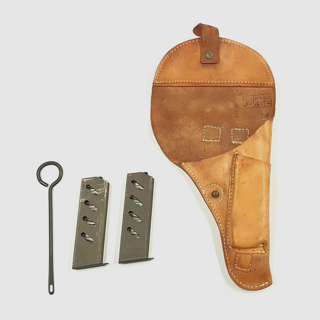 Conjunto para pistola CSSR Brünner modelo Cz52 Vz52 7,62Tok / 7.62x25