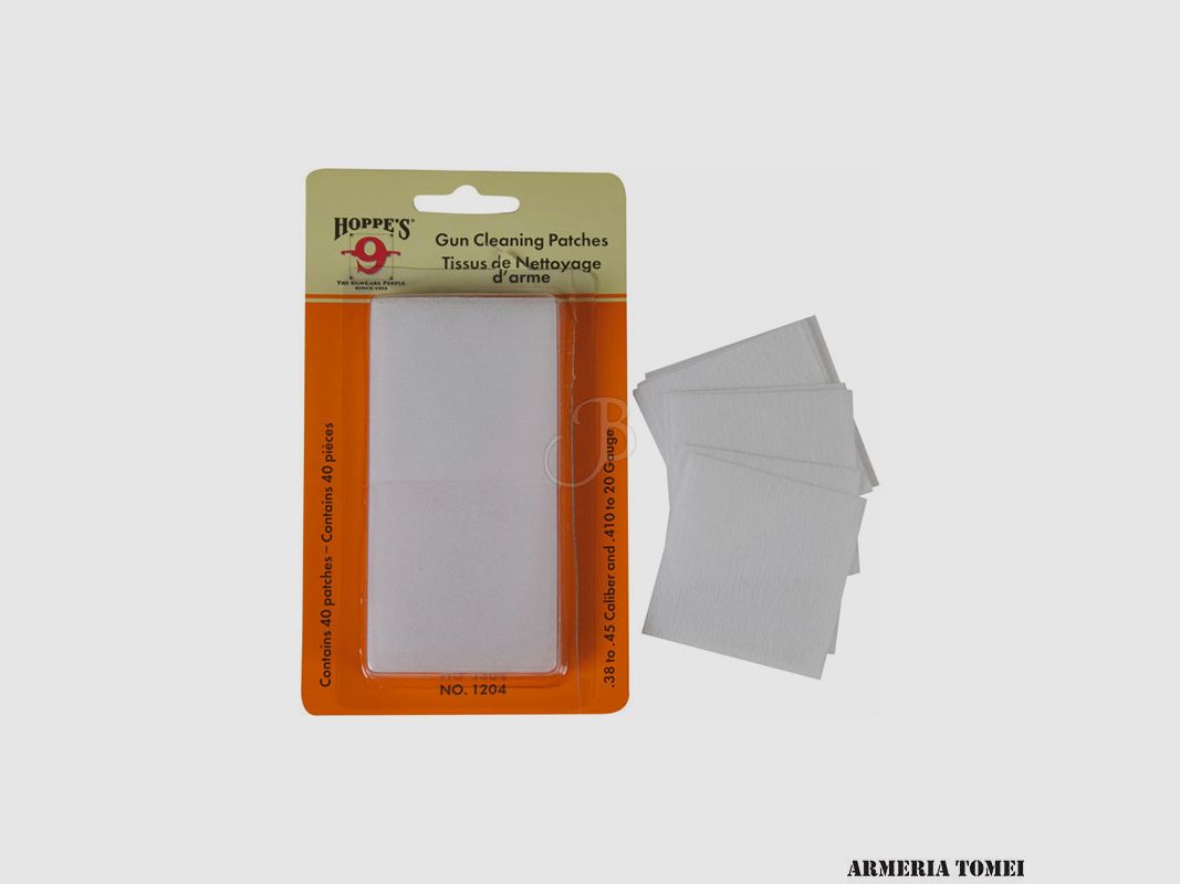 HOPPE’S – Reinigingspatches voor kal. 22/270