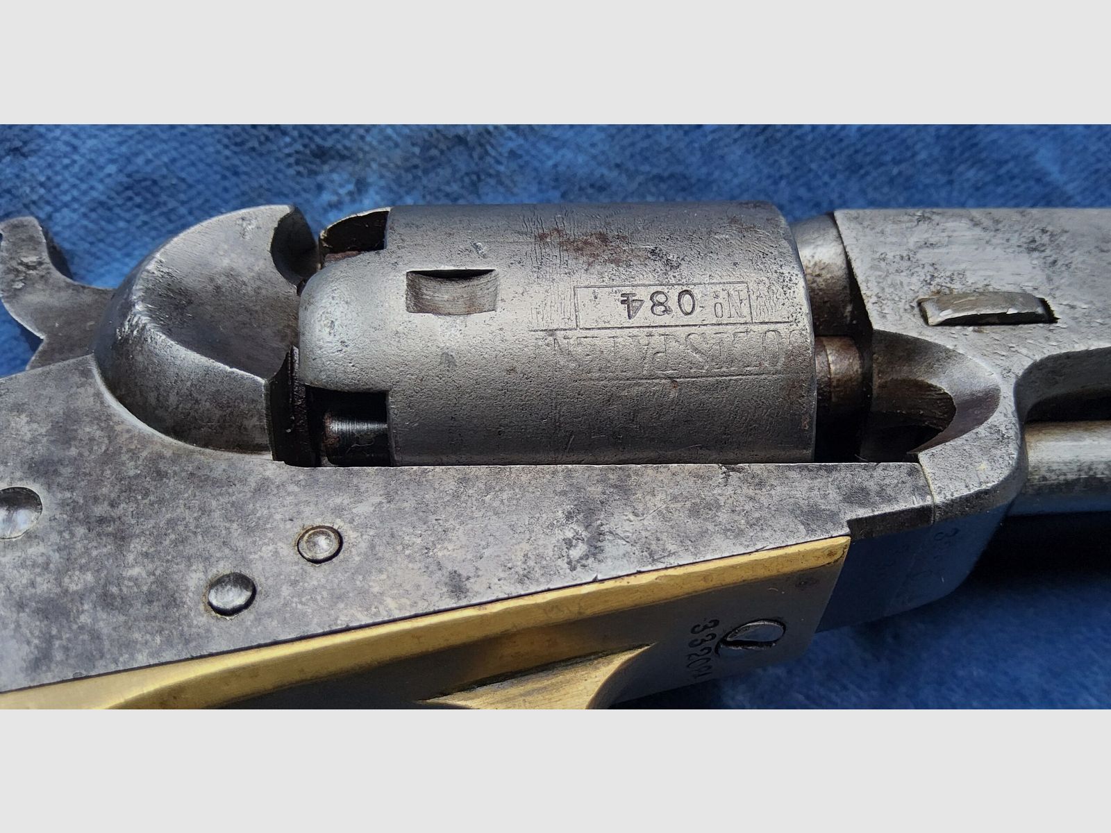 Colt 1849 Pocket .31 BP 4 ” revolver (vergunningsvrij), afbeelding 13 van 14