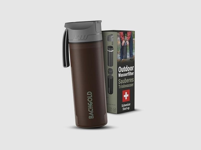 Bachgold® Profi Outdoor Wasserfilter Flasche