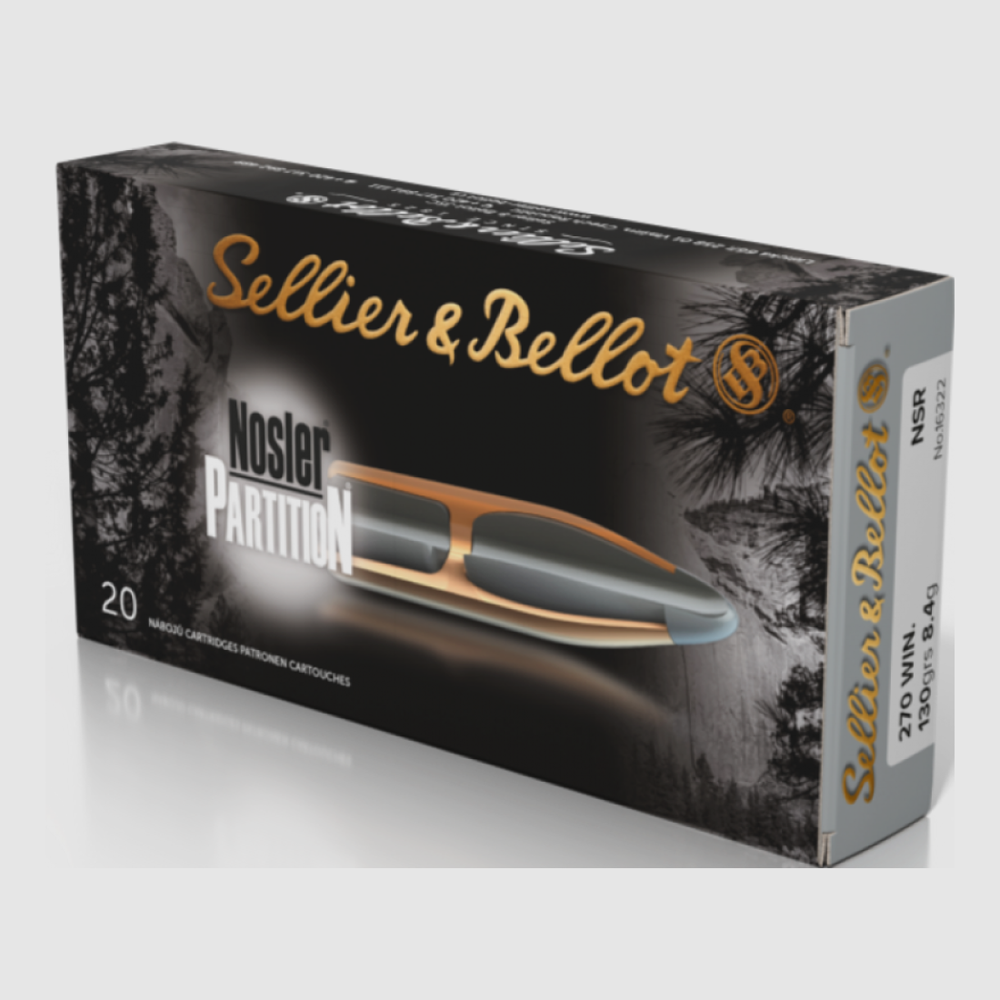 270 Winchester S&B NSR 130gr VE20