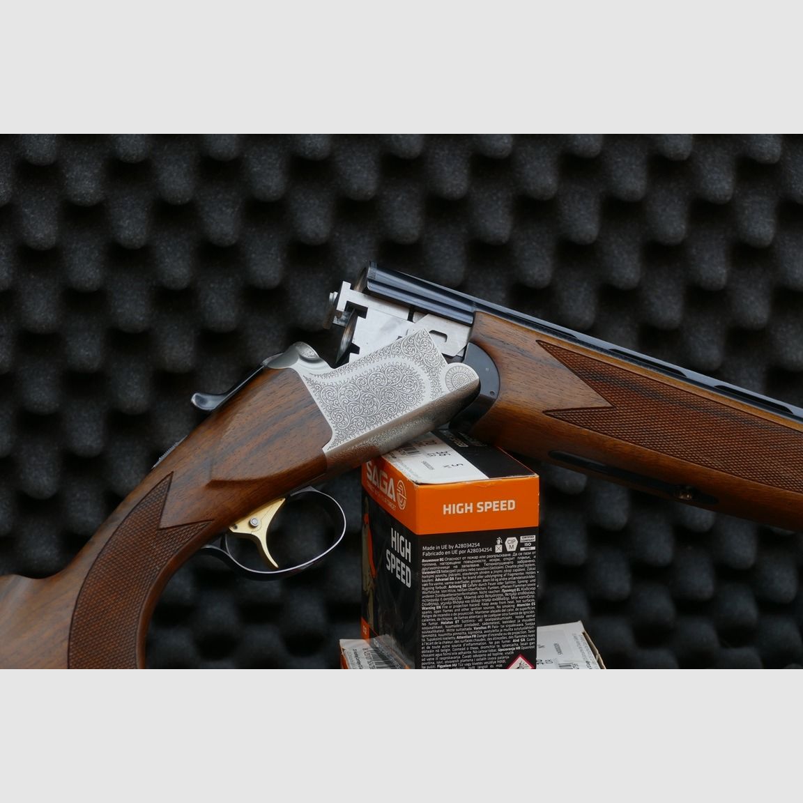 Bockdoppelflinte Sauer-Franchi – Favorit – 12/70 – verstärkter Beschuss (256)