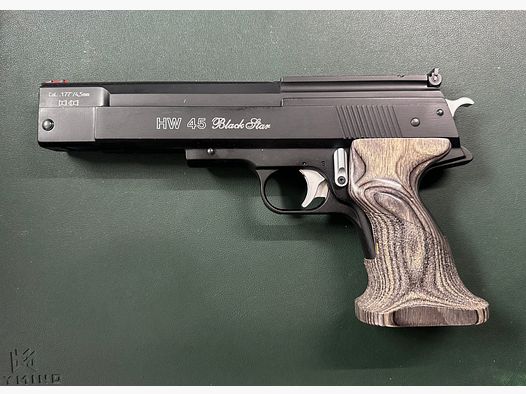 Weihrauch HW45 Black Star 4.5mm Luftpistole mit OVP