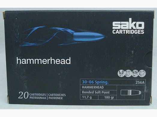 .30-06 Hammerhead SP - 11,7g/180gr (a20) #256A