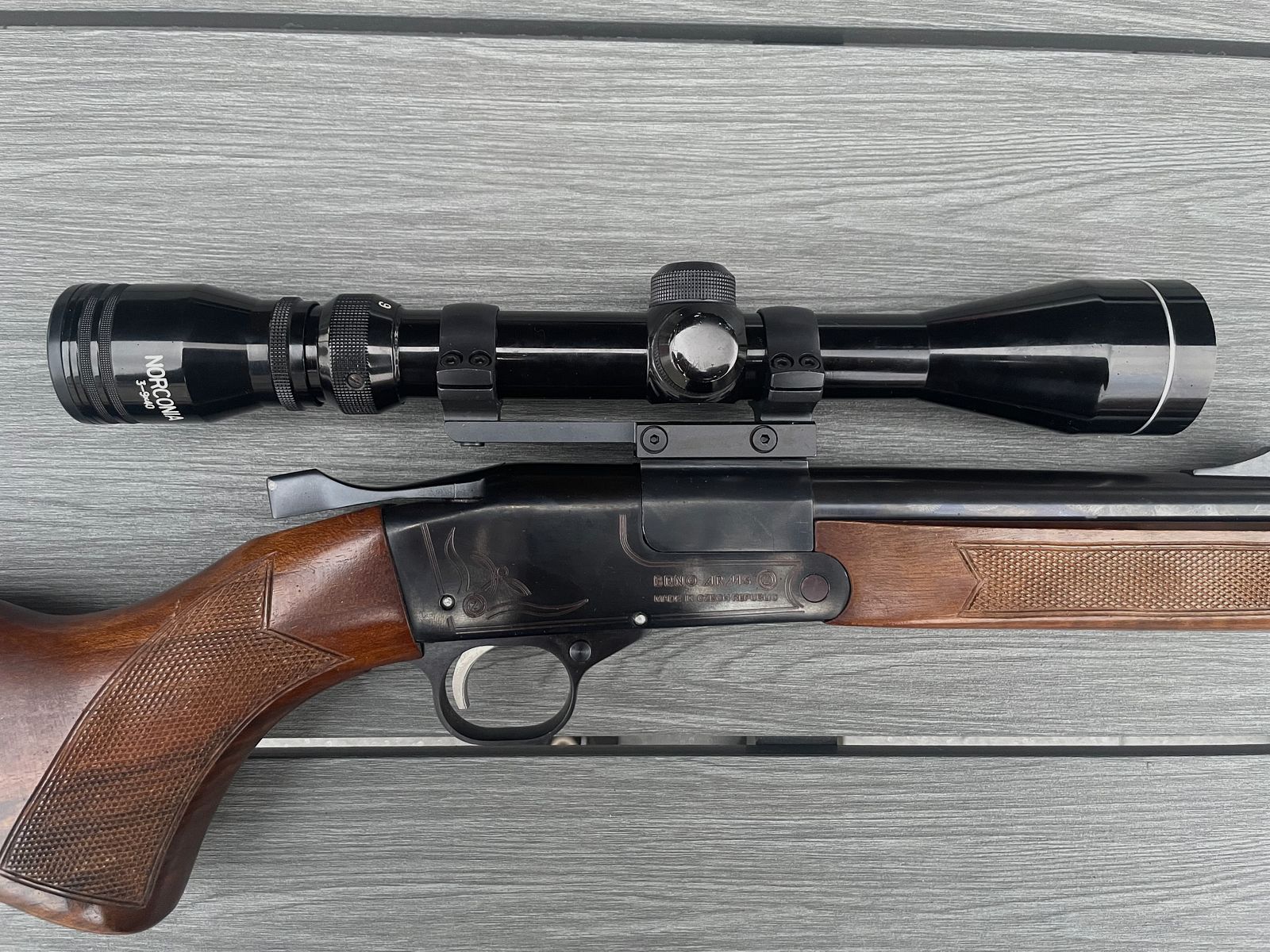 Brünner ZBK 110; .22 Hornet; break-action rifle