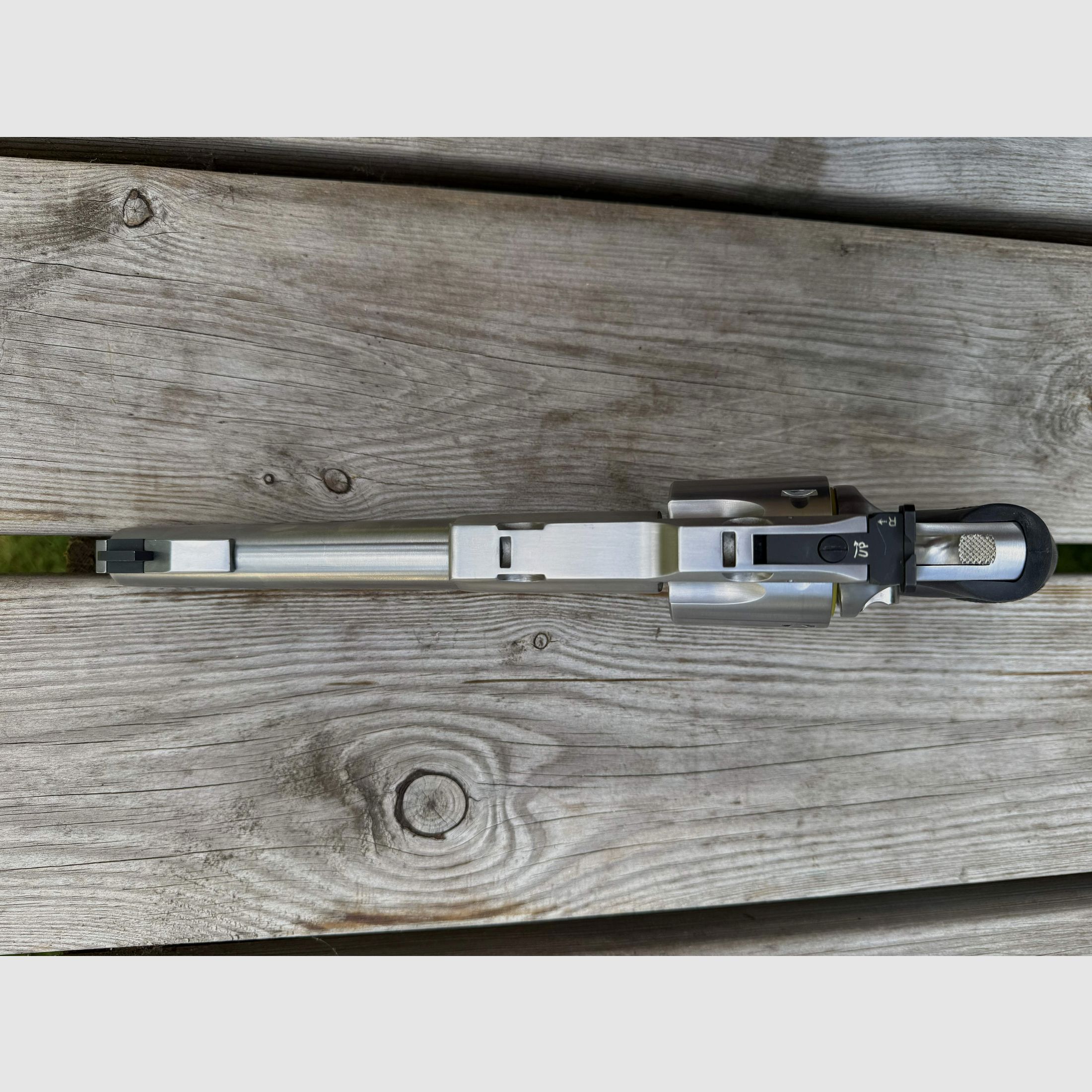 Ruger Super Redhawk .44Magnum 7.5“ stainless steel, like new, from hunter's hand