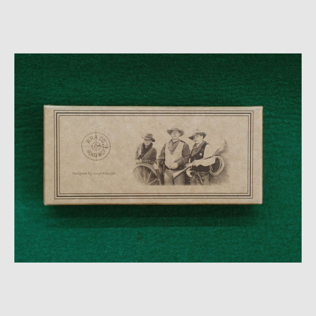 Replika Cartridge boxes Theodore Roosevelt, Texas Ranchers