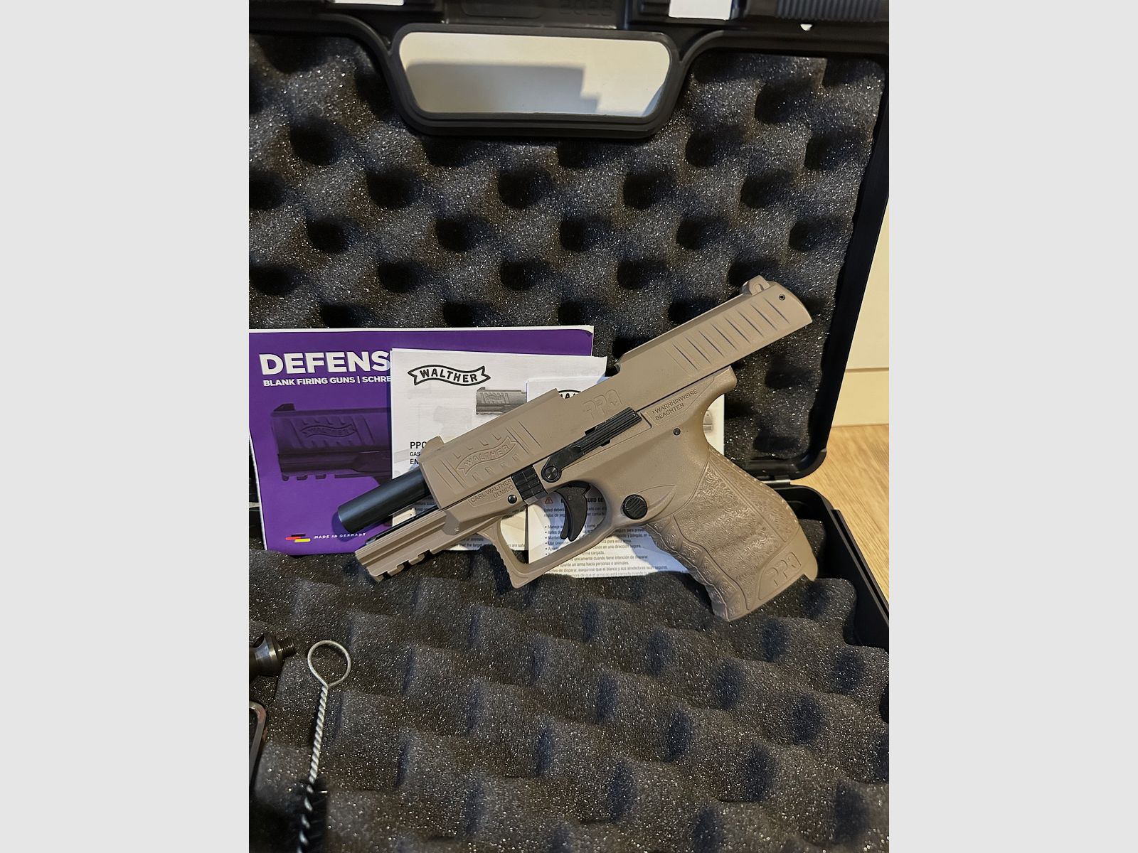 Umarex Walther PPQ pistola de fogueo