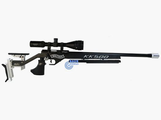 Walther KK500 Blacktec Auflage Set - Kal. .22 lfB