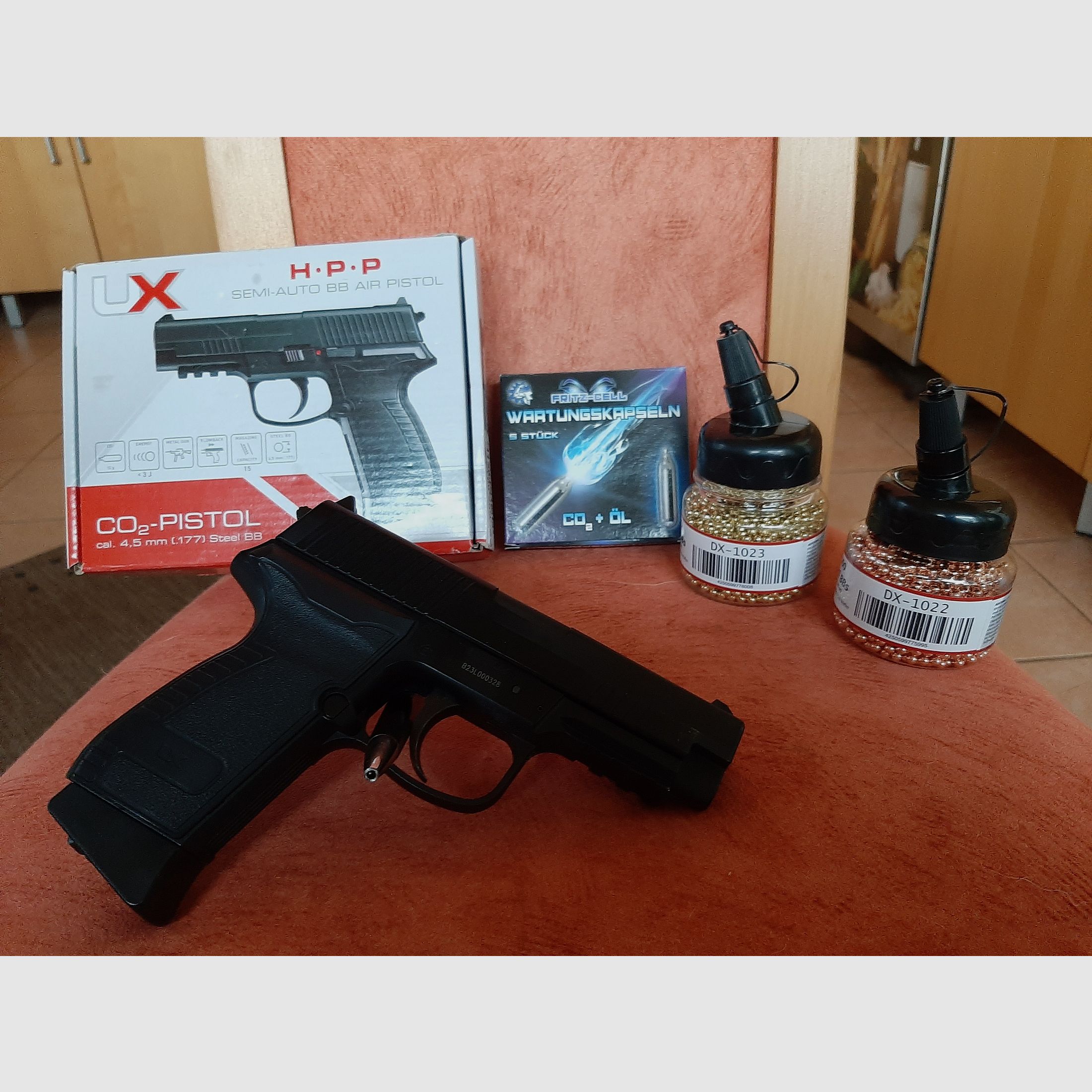 Umarex HPP 4,5mm co2 BB