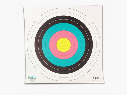 CIBLE DE TIR À L'ARC - 40 X 40 CM FITA